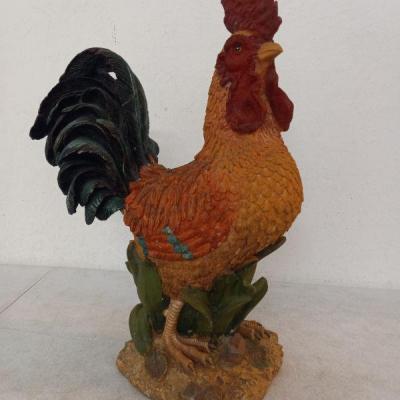 Vintage Cracker Barrel Large Rooster Statue - 19½" Tall