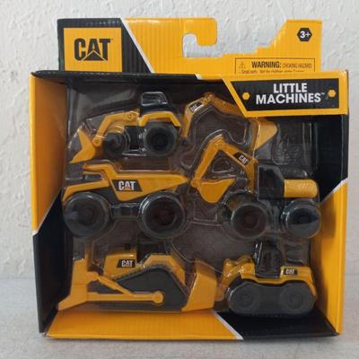 Cat (Caterpillar) Little Machines 5-Pack - New in Package