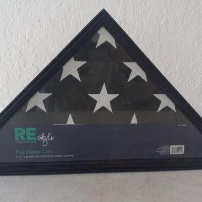 Room Essentials Style Flag Display/Frame - New