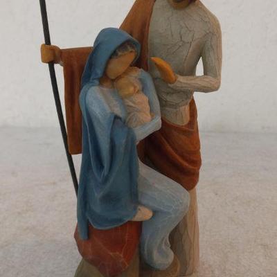 Lordi/Willow Tree Nativity Scene Mary & Joseph Figures