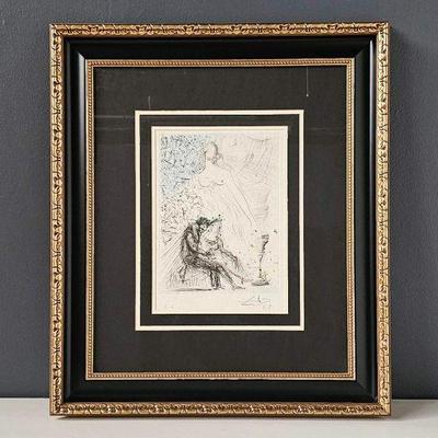 Salvador Dali Signed