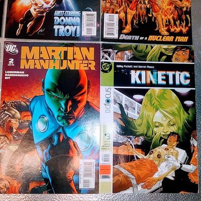 vintage DC comic books