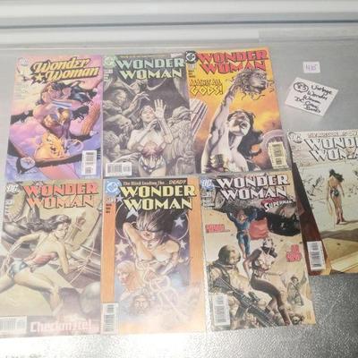 DC Wonder Woman comic books