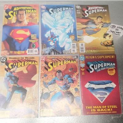 DC SUPERMAN comic books
