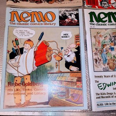 vintage nemo comics classic book