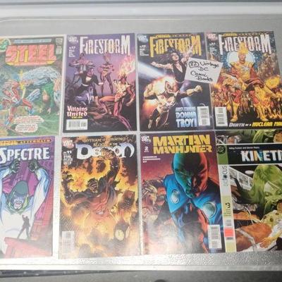 vintage DC comic books