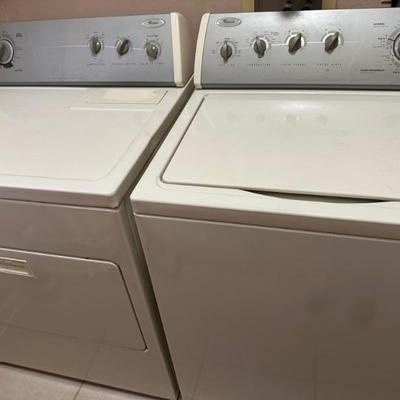 Washer and Dryer