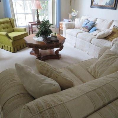 Sofa and Loveseat