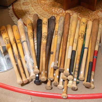 Vintage game baseball bats May 9-11