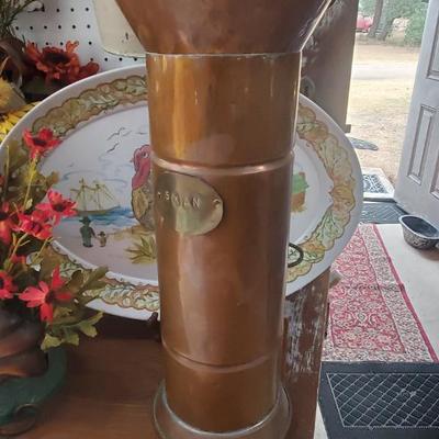 Copper umbrella stand take 75 off
