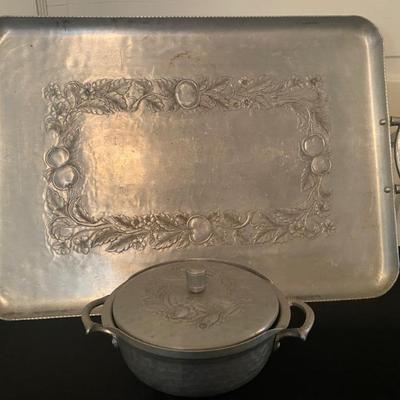 Hand forged aluminum