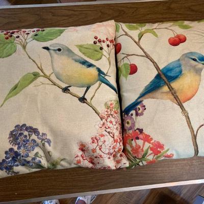 Songbird pillows