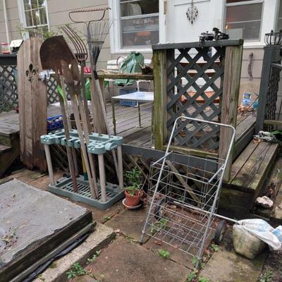 Lawn, and garden tools