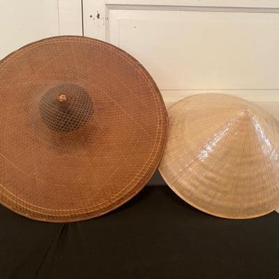 Ricefield hats. One from Vietnam.