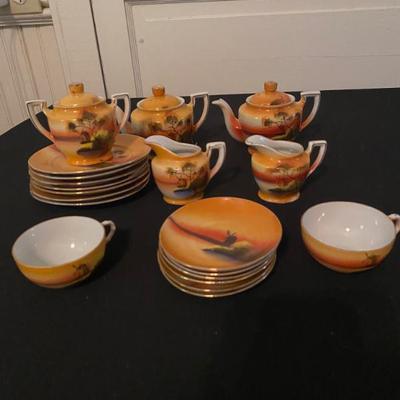 Vtg. China tea set