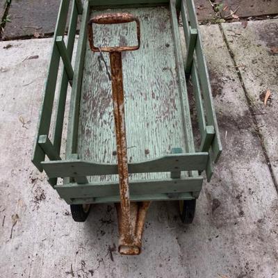 Wooden wagon