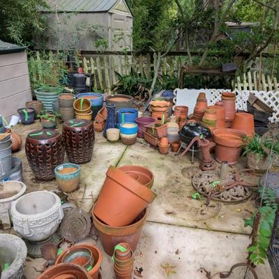 Many many planters