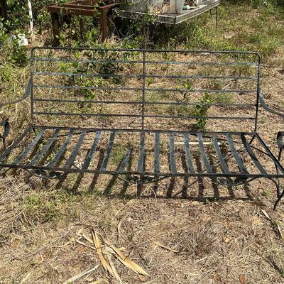 Wrought Iron Sofa