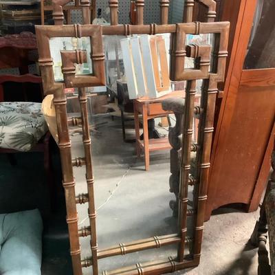 Copper Bamboo Mirror