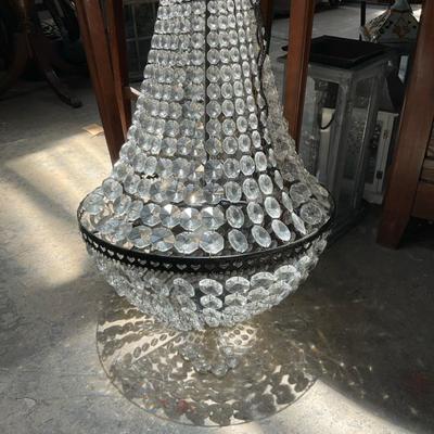 Large Gorgeous Crystal Chandelier