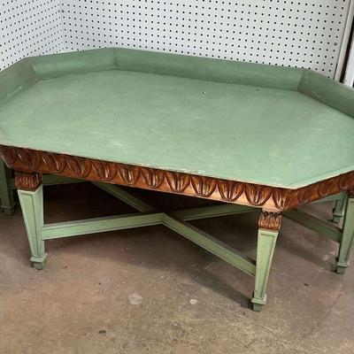 Grecian Style Octagonal Coffee Table 