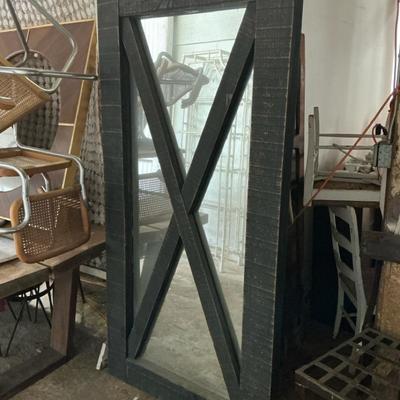 Rustic Floor Mirror