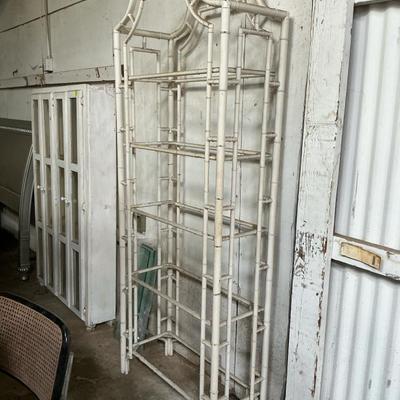 Metal Bamboo Shelf 