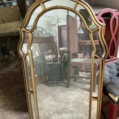 Gold Frame Mirror
