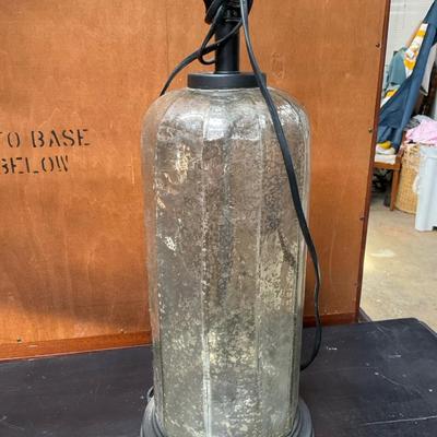 Mercury Glass Table Lamp #1