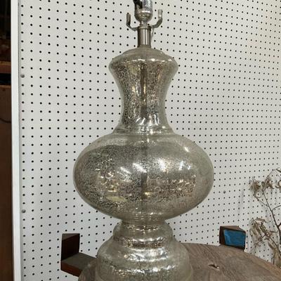 Mercury Glass Table Lamp #2