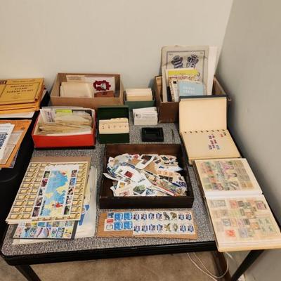 Stamp collection 