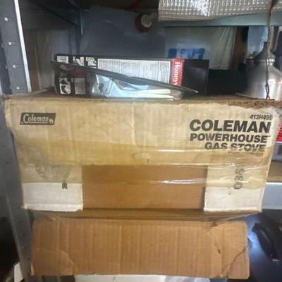 Coleman gas stove