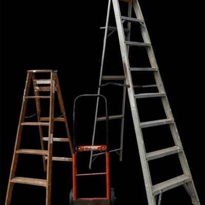 Ladder & Dolly…. Useful Stuff You Always Need