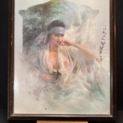 Provocative Ethnic Beauty!...Add a Touch of Vintage Allure to Your Home!