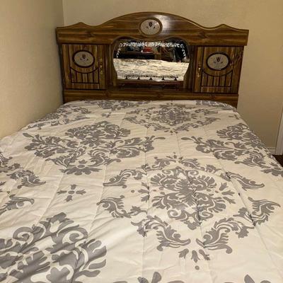 Drift Off to Dreamland in This Handsome Queen-Sized Bed!