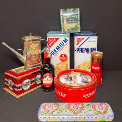 Step Back in Time With This Charming Collection of Vintage Tins and Treats!