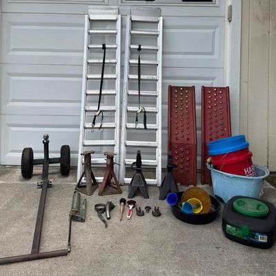 Ramps & Jacks...Get Ready to Bid on a Fantastic Collection of Garage Essentials!  