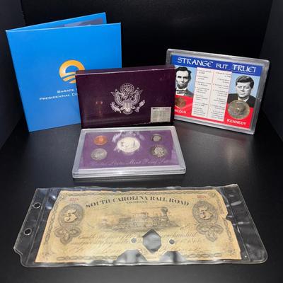 Presenting a Collection of 4 Distinct Presidential Memorabilia Items! 