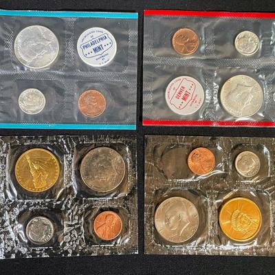 Four Impressive U.S. Mint Sets Featuring Key Dates and Commemoratives - All Sealed! 