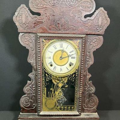 Antique Mantel Clock...Beautiful Piece! 