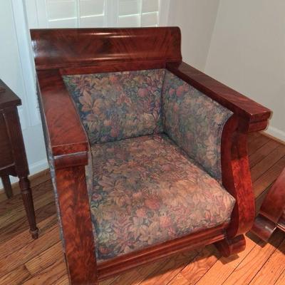 EDWARDIAN ARM CHAIR