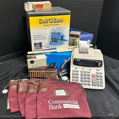 Banking And Office Essentials With Kids Sort N’ Save Coin Sorter