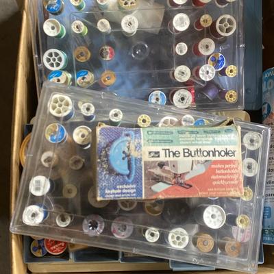 Mystery Lot Of Sewing And Craft Supplies