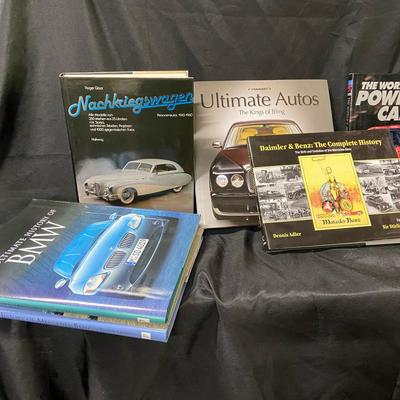 Books On Automobiles Featuring Vintage models, BMW and Mercedes-Benz