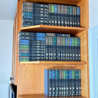 (54pc) BRITANNICA GREAT BOOKS OF THE WESTERN WORLD SET | Full 54 book set of Encyclopedia Britannica’s Great Books of The Western World