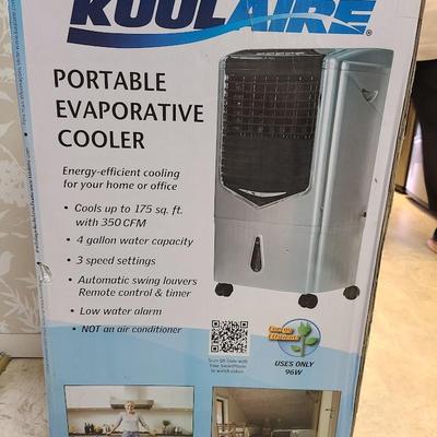 KuulAire Portable Evaporative Cooler NIB