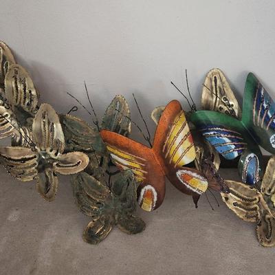 C. Curtis Jere Butterfly wall sculpture