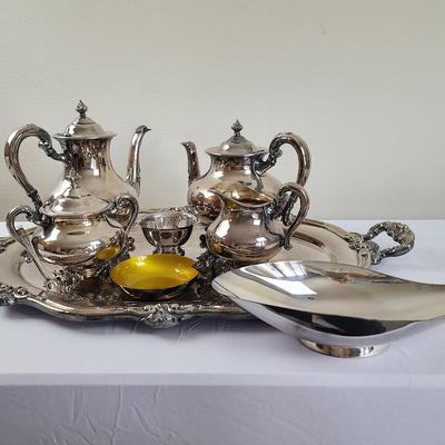 Reed & Barton silverplate set