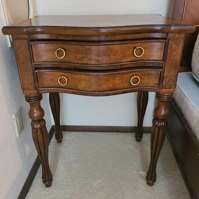 Two drawer nightstand