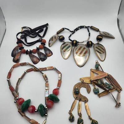 Vintage statement necklaces